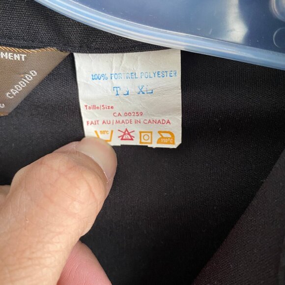 Vintage Zellers Exclusive Employee Button Down Uniform Mens XL Made in Canada - Picture 3 of 5